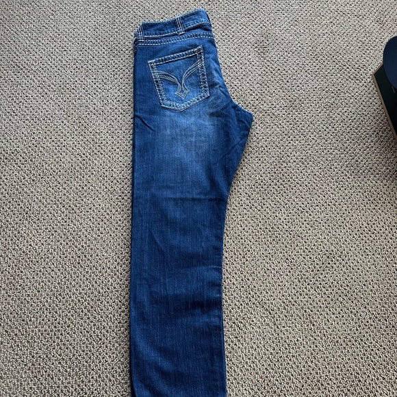 Wrangler Rock 47 Denim Slim Boot Cut Jeans 38 x 32 - Picture 3 of 3